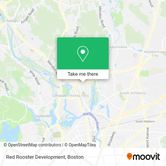 Red Rooster Development map