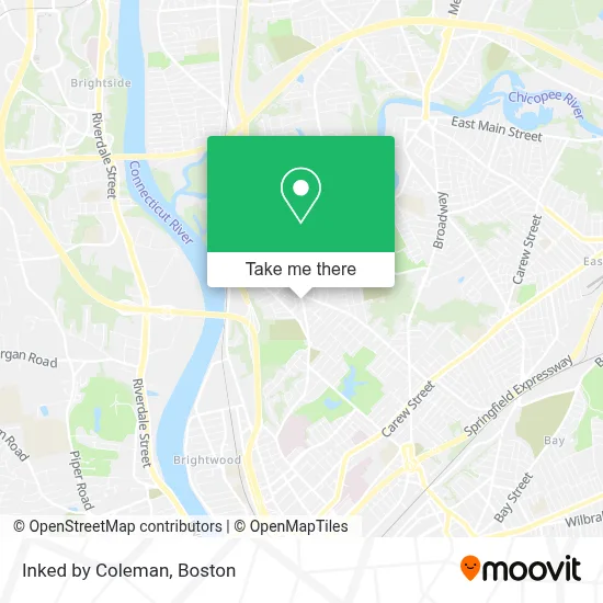 Inked by Coleman map