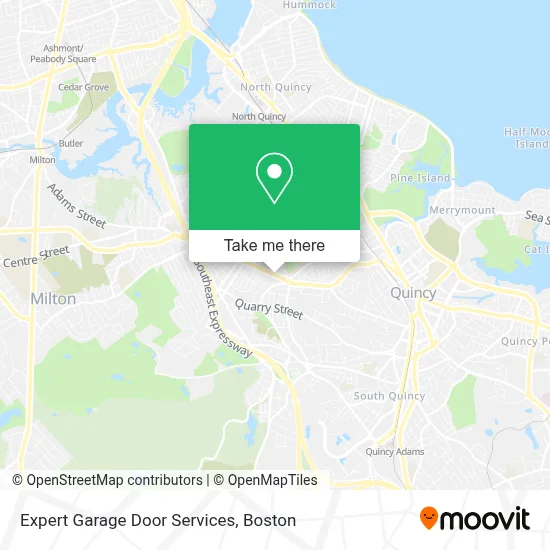 Expert Garage Door Services map
