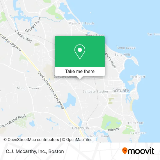 C.J. Mccarthy, Inc. map