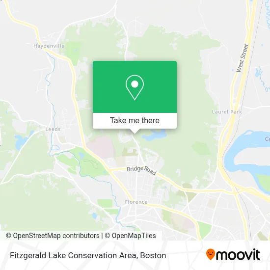 Fitzgerald Lake Conservation Area map