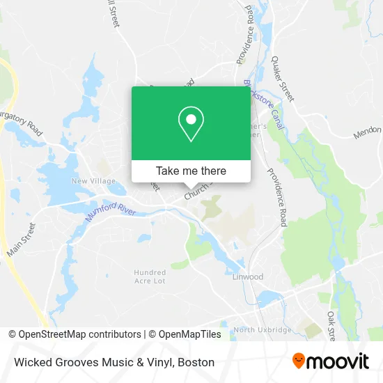 Wicked Grooves Music & Vinyl map