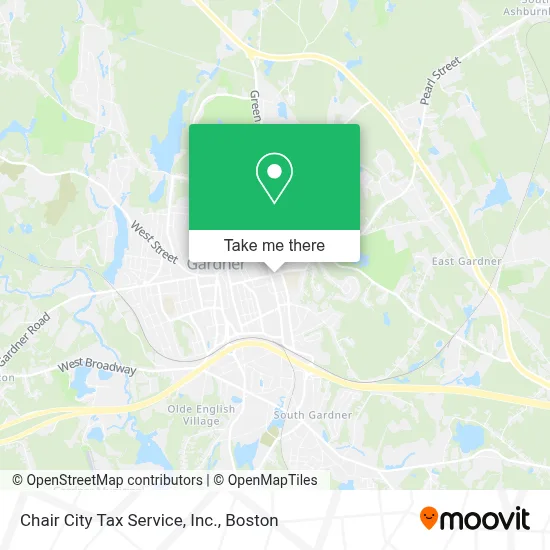 Chair City Tax Service, Inc. map