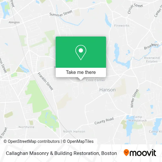 Callaghan Masonry & Building Restoration map