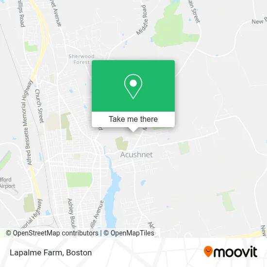 Lapalme Farm map