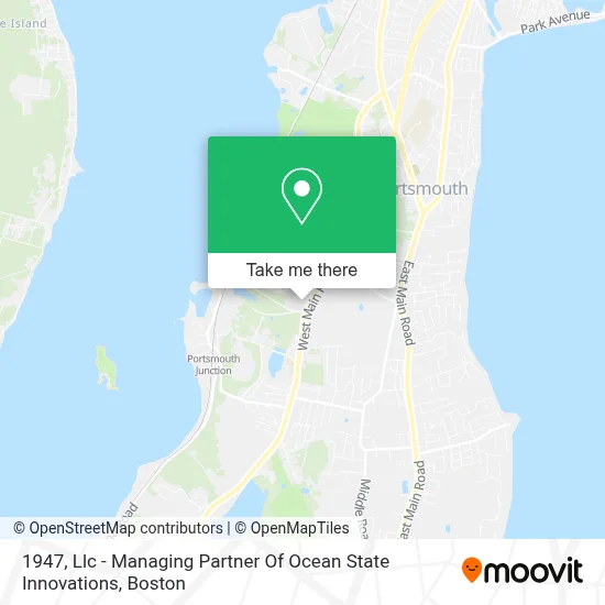 1947, Llc - Managing Partner Of Ocean State Innovations map