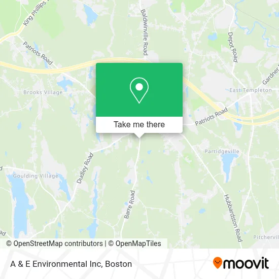 A & E Environmental Inc map