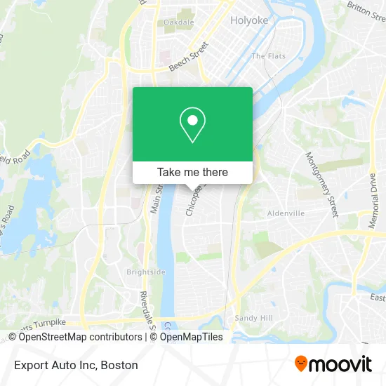 Export Auto Inc map