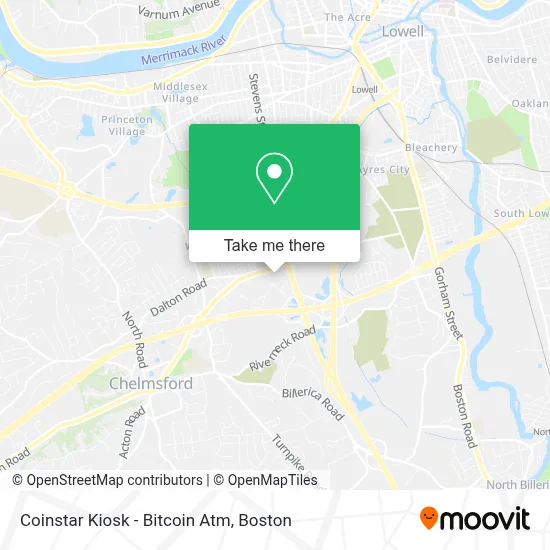 Coinstar Kiosk - Bitcoin Atm map