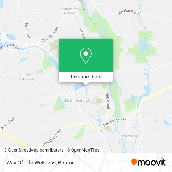Way Of Life Wellness map