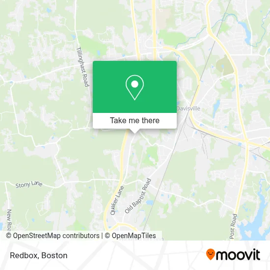 Redbox map