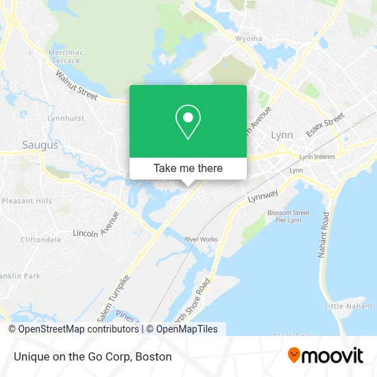 Unique on the Go Corp map