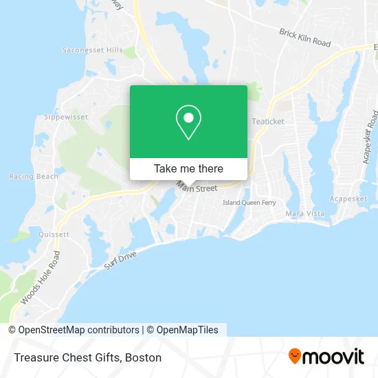 Treasure Chest Gifts map
