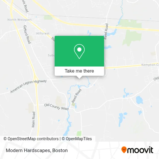 Modern Hardscapes map