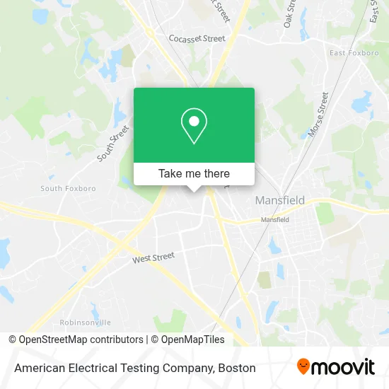 American Electrical Testing Company map