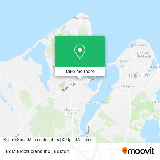 Best Electricians Inc. map