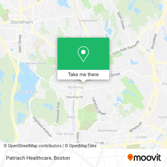 Patriach Healthcare map