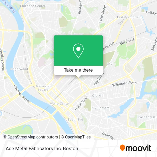 Ace Metal Fabricators Inc map