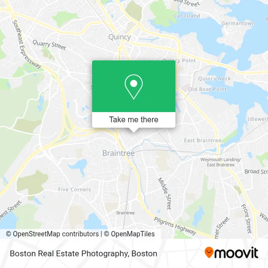 Boston Real Estate Photography map
