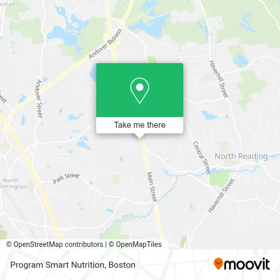 Program Smart Nutrition map