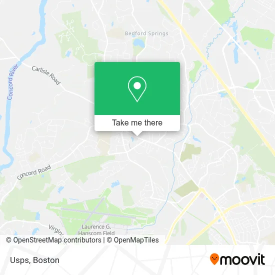 Usps map