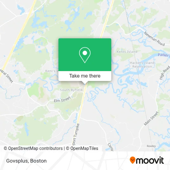 Govsplus map