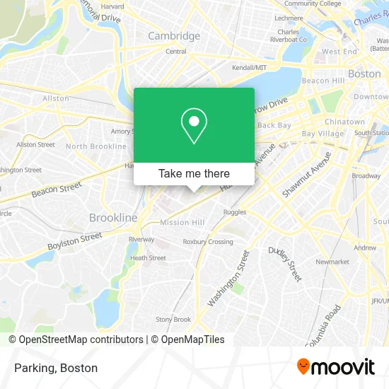 Parking map