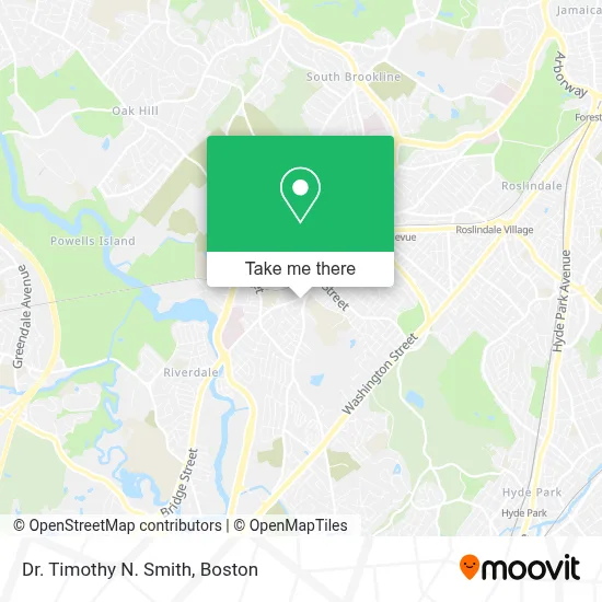 Dr. Timothy N. Smith map