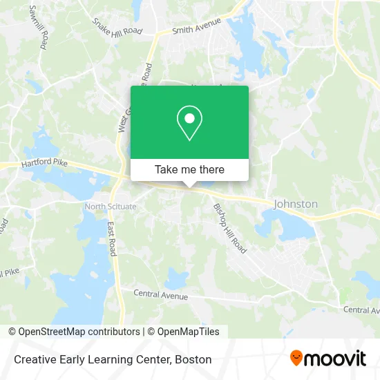 Creative Early Learning Center map