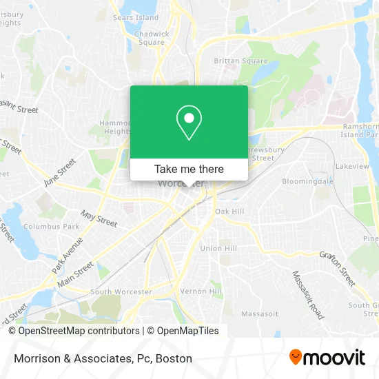 Morrison & Associates, Pc map