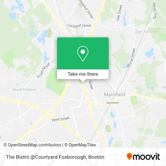 The Bistro @Courtyard Foxborough map