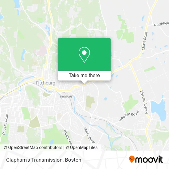 Clapham's Transmission map