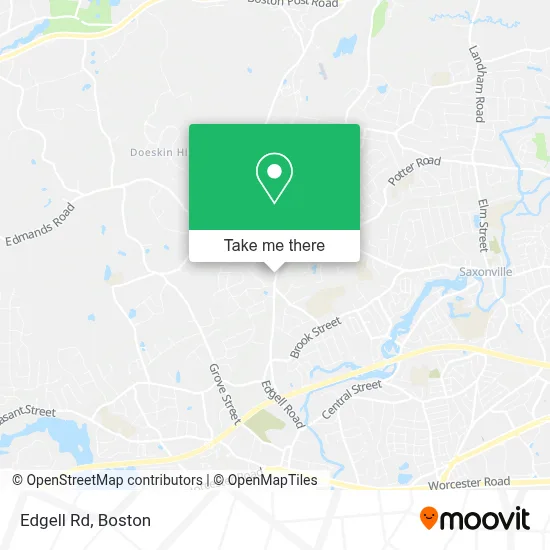 Edgell Rd map