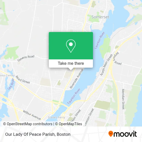 Our Lady Of Peace Parish map