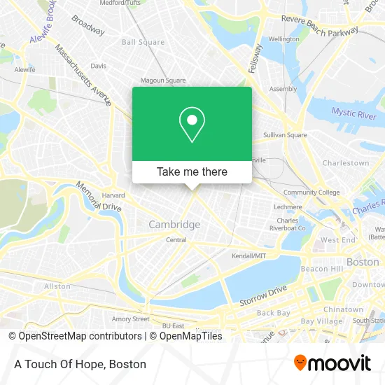 A Touch Of Hope map