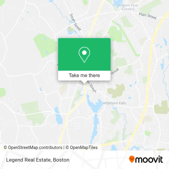 Legend Real Estate map