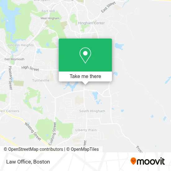 Law Office map