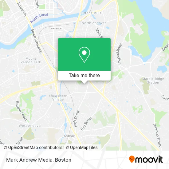 Mark Andrew Media map