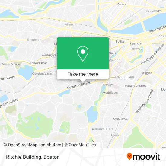 Ritchie Building map