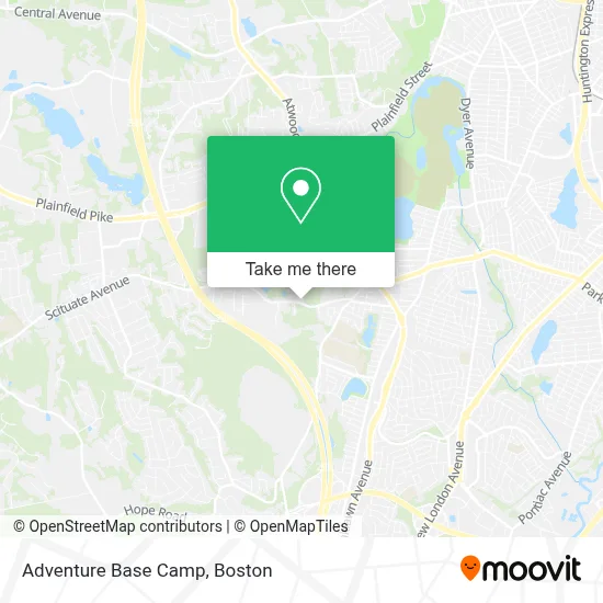 Adventure Base Camp map