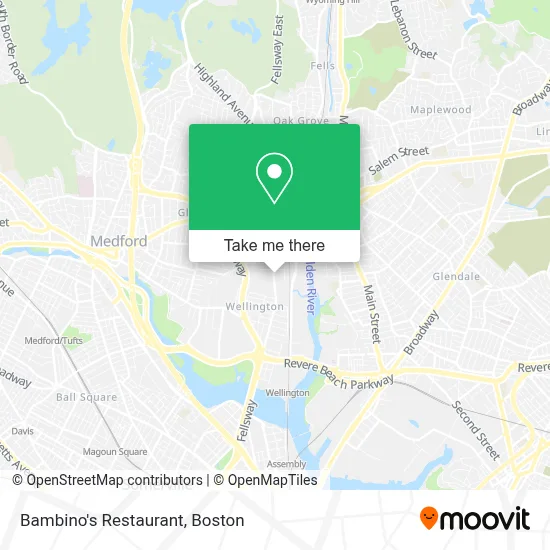 Bambino's Restaurant map