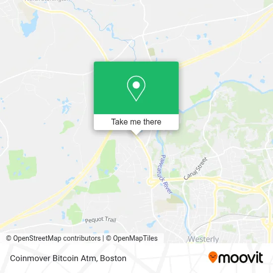 Coinmover Bitcoin Atm map