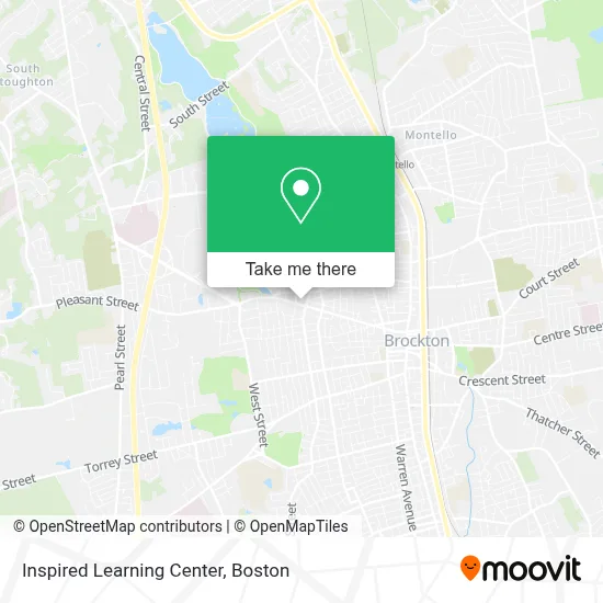 Inspired Learning Center map