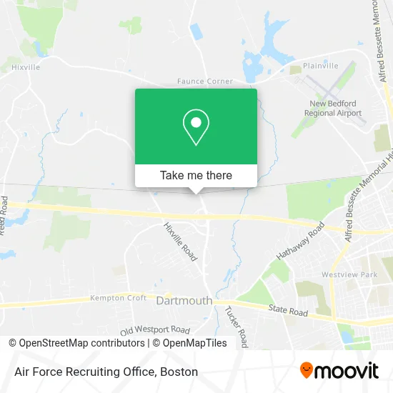 Air Force Recruiting Office map