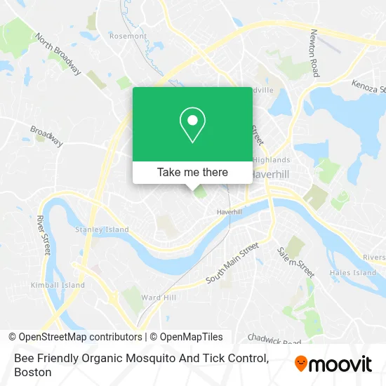 Bee Friendly Organic Mosquito And Tick Control map