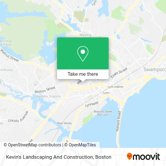 Kevin's Landscaping And Construction map