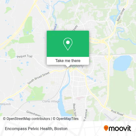 Encompass Pelvic Health map