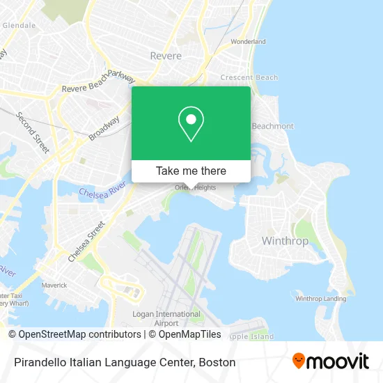 Pirandello Italian Language Center map