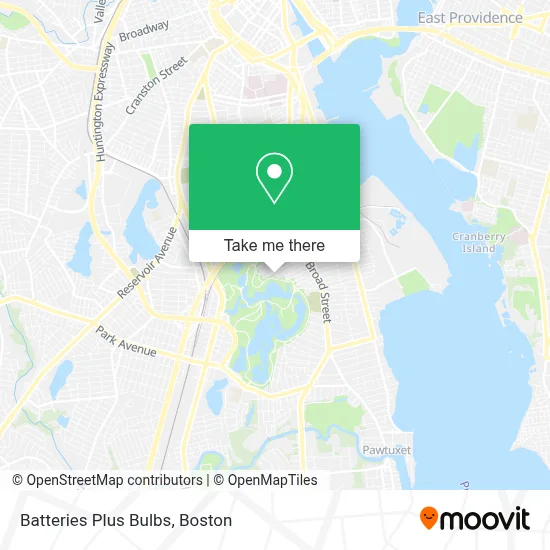Batteries Plus Bulbs map