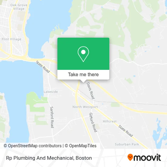 Rp Plumbing And Mechanical map
